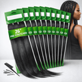 Mayde Beauty 6X Braid Nation Pre Stretched 32: Lightweight Everyday Braiding Hair