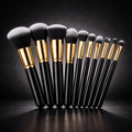 Premium Kabuki Makeup Brush Set (10-Piece)