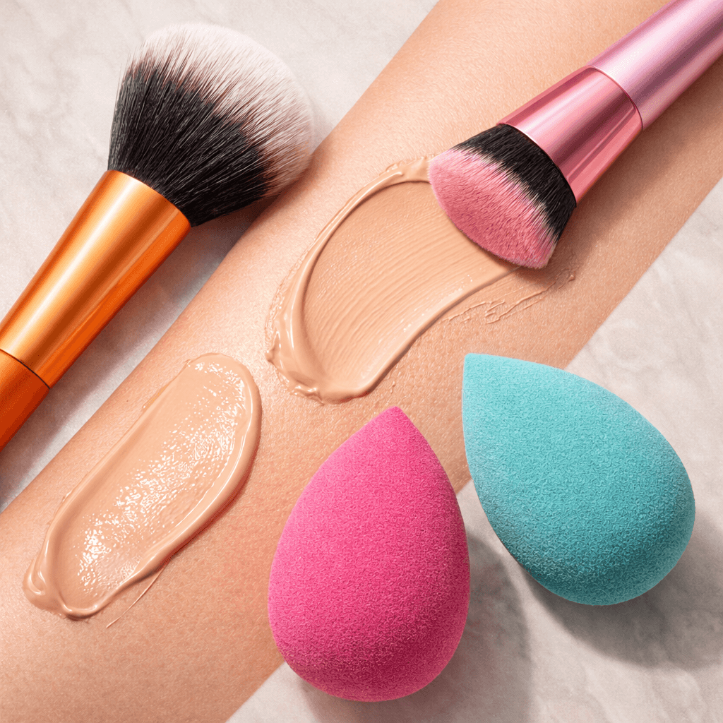 Real Techniques & Beauty Blender Makeup Brushes and Sponges – Professional Blending Tools