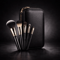 Travel Makeup Brush Set with Case